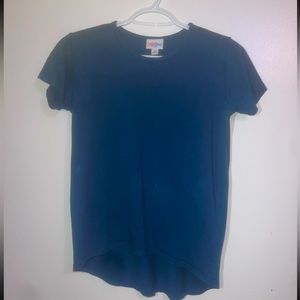 Girls Blue LuLaRoe tee